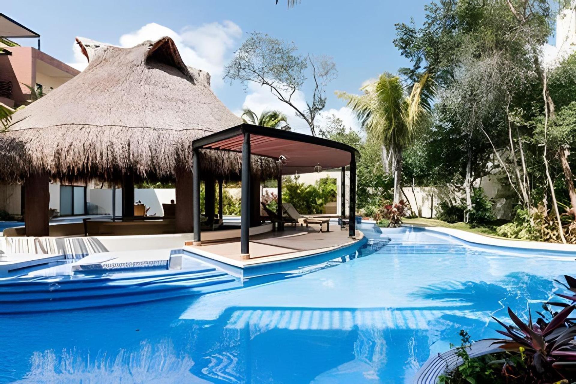 Casa De Lujo Ka'An Maya Acceso Swimup A La Piscina Tulum Zewnętrze zdjęcie