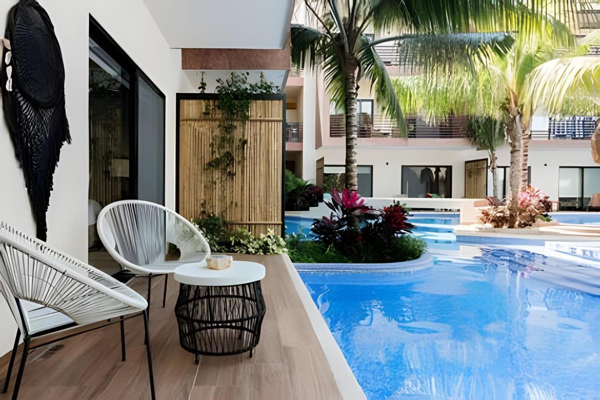Casa De Lujo Ka'An Maya Acceso Swimup A La Piscina Tulum Zewnętrze zdjęcie