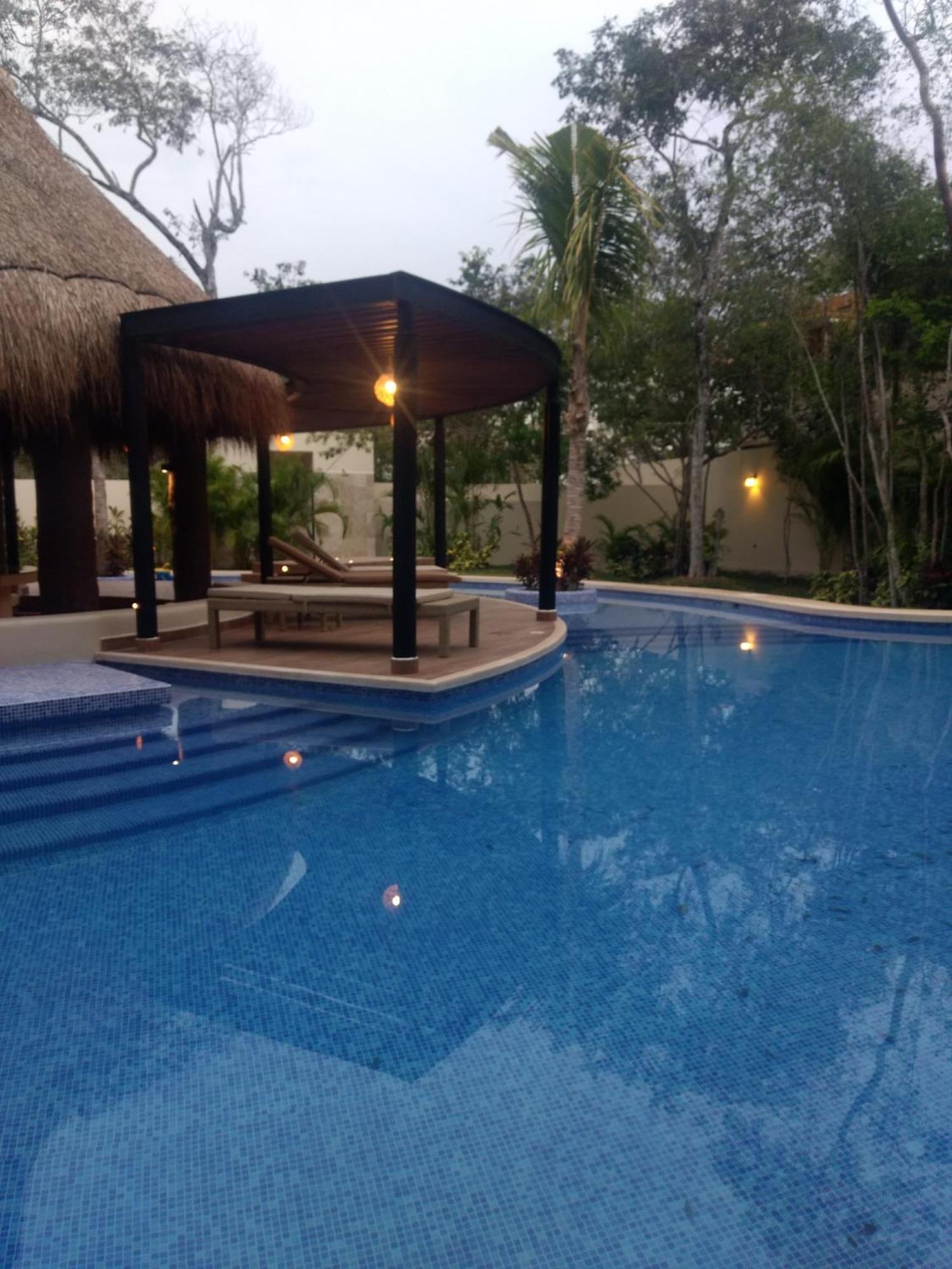 Casa De Lujo Ka'An Maya Acceso Swimup A La Piscina Tulum Zewnętrze zdjęcie